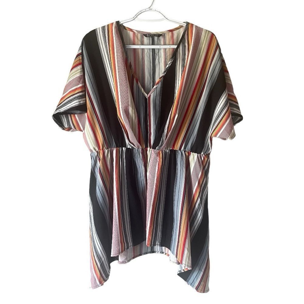 Stripes multicolor blouse #027